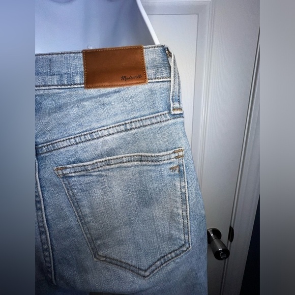 Madewell Women’s 23 9” High Rise Skinny Distressed Button Fly Jeans Light 00 - Picture 16 of 16